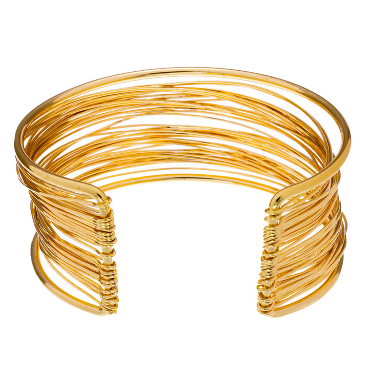 Weit offenes Stahlarmband (Stahl 316L)