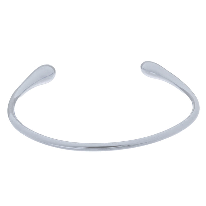 Schmales offenes Stahlarmband (Stahl 316L)