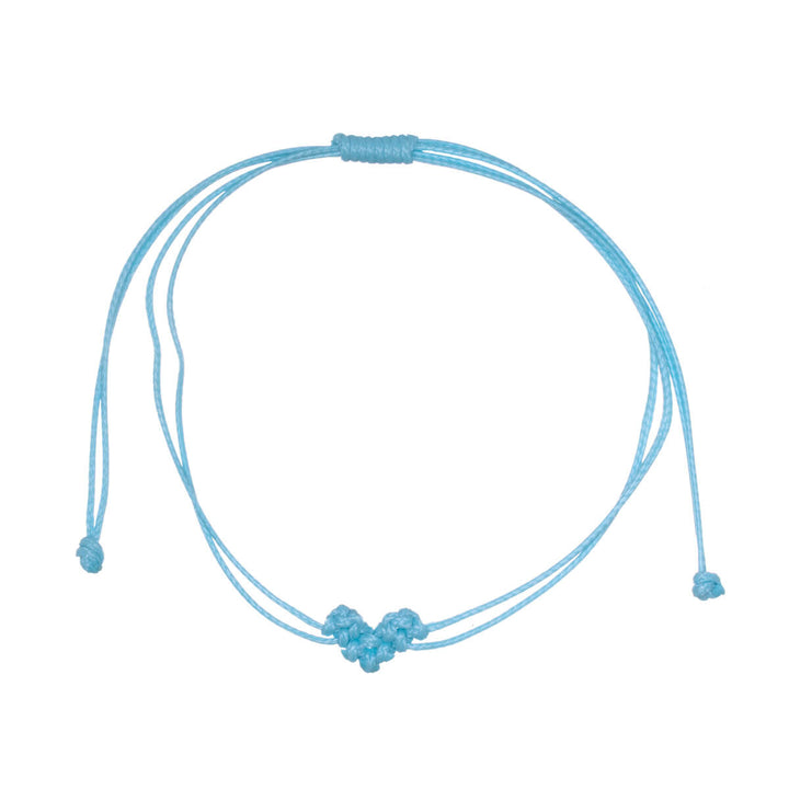 Adjustable heart-shaped bracelet