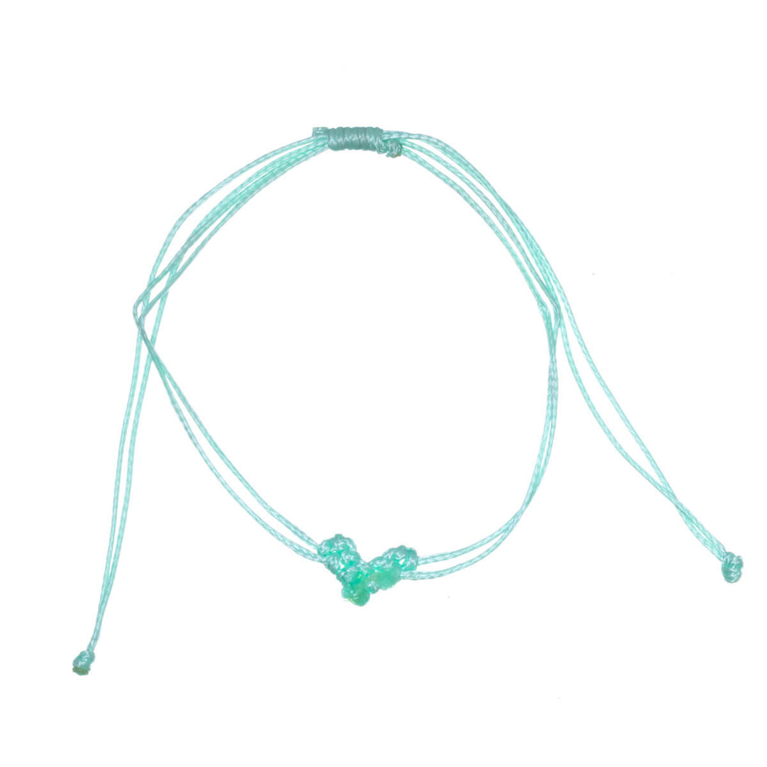 Adjustable heart-shaped bracelet