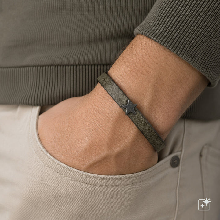 Verstellbares Armband mit Sternverzierung