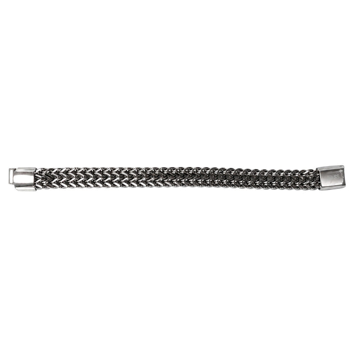 Leveä foxtail ketju rannekoru (Teräs 316L)