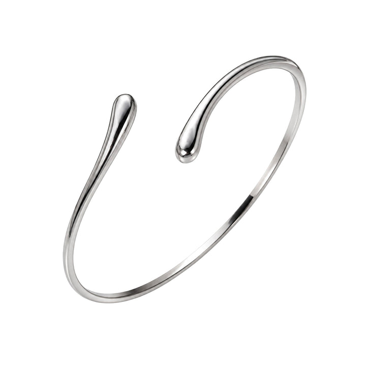 Verstellbares Bizepsband aus Stahl in schlichtem Design (Edelstahl 316L)