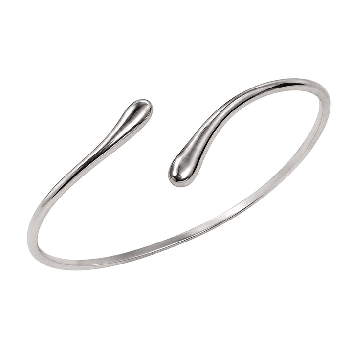 Verstellbares Bizepsband aus Stahl in schlichtem Design (Edelstahl 316L)