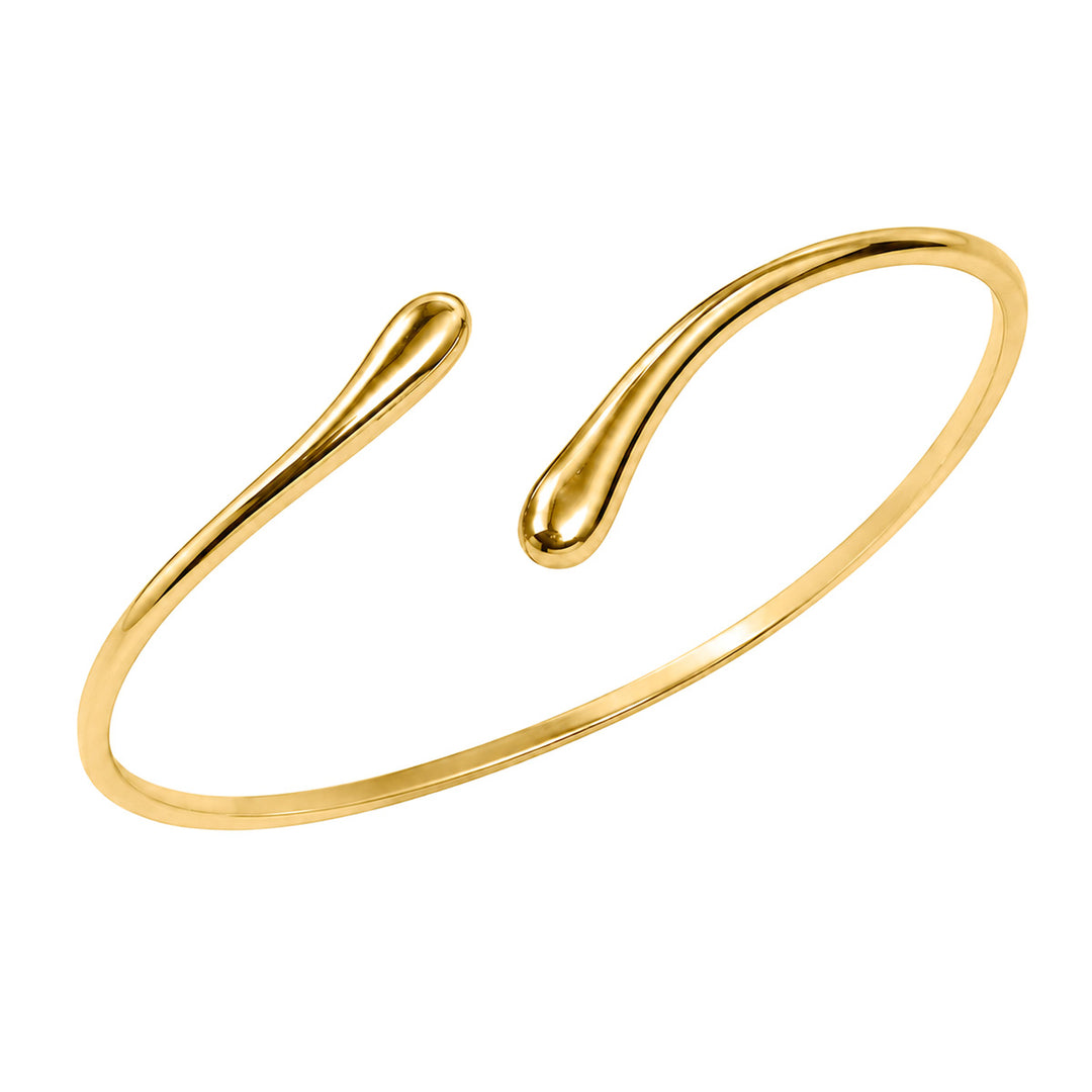 Verstellbares Bizepsband aus Stahl in schlichtem Design (Edelstahl 316L)