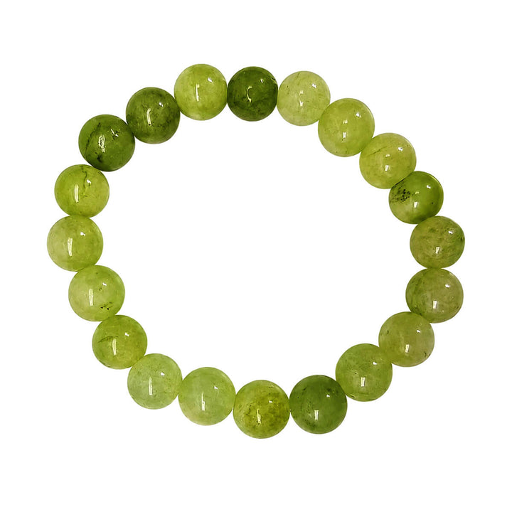 Elastisches Armband mit Steinperlen, 10 mm