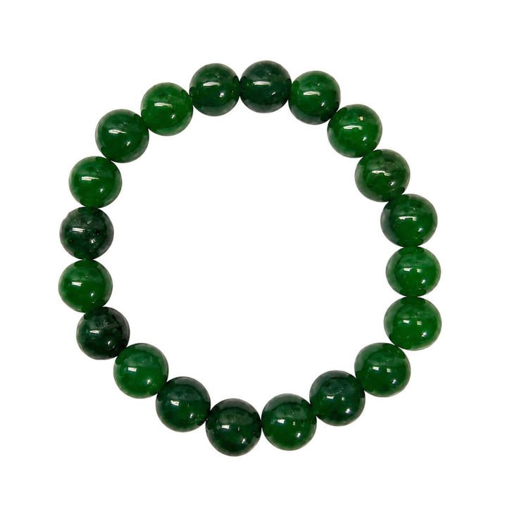 Elastisches Armband mit Steinperlen, 10 mm
