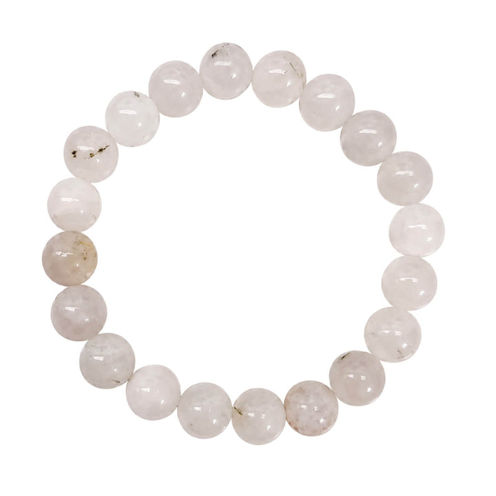 Elastisches Armband mit Steinperlen, 10 mm