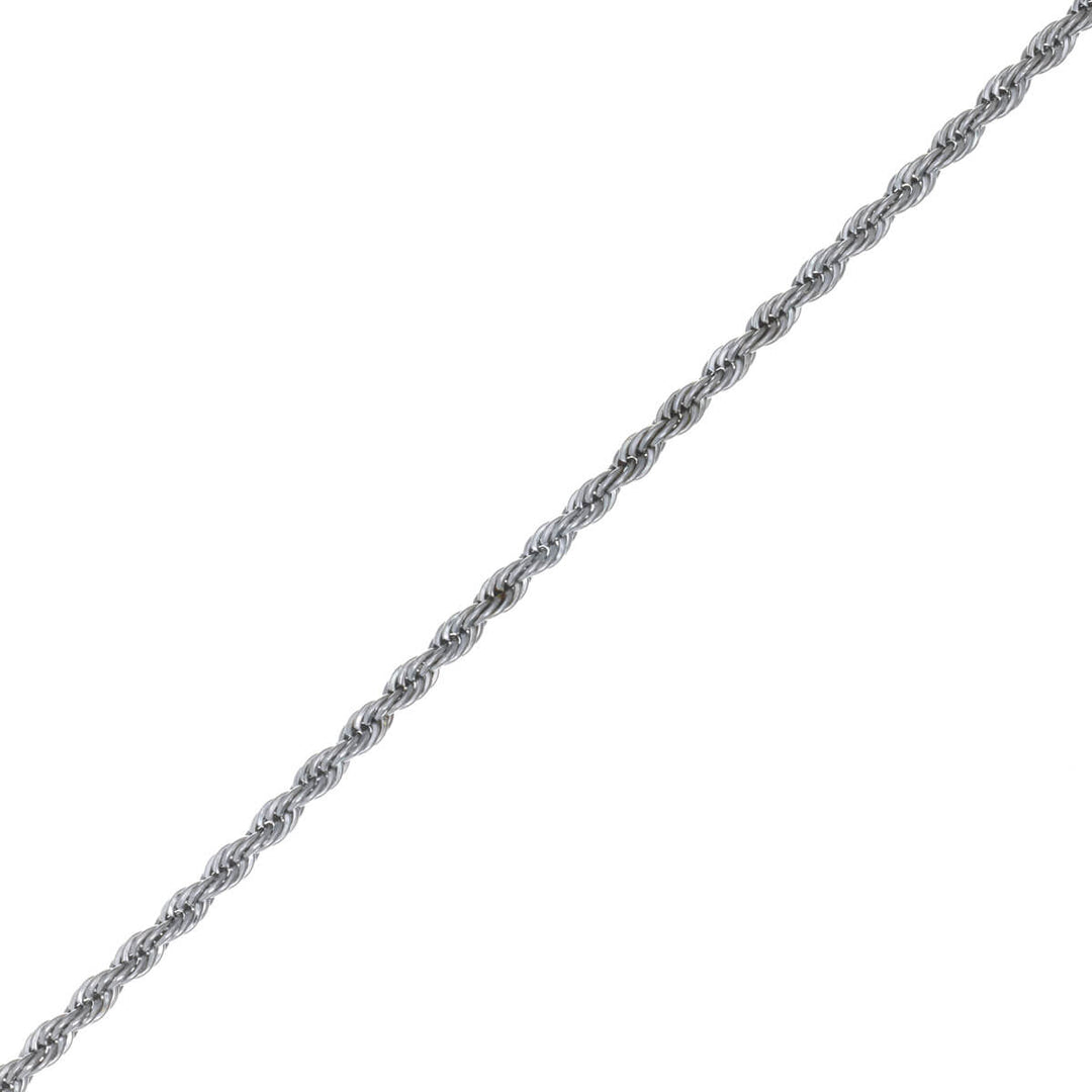 Cordell bracelet 3mm 19cm (Steel 316L)