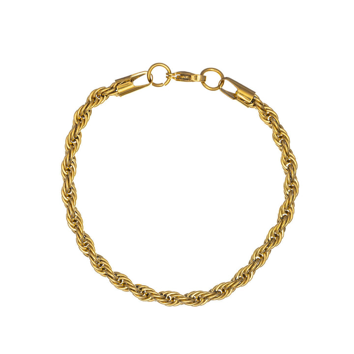 Köysiketju rannekoru cordell ketju 6mm 22cm (Teräs 316L)