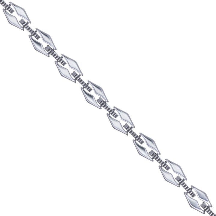 Steel bracelet hexa 21cm (Steel 316L)