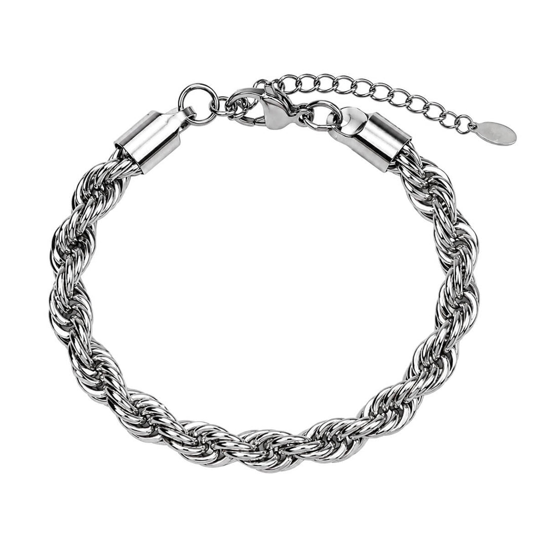 Cordell-Armband 8 mm, 20 cm (Edelstahl 316L)