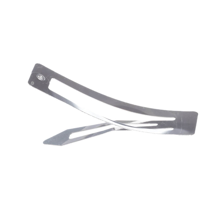 Suorakulmainen clik clak napsautettava hiusklipsi 2kpl