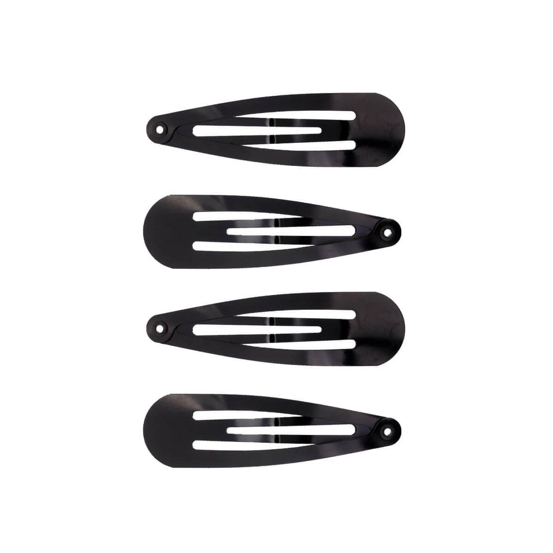 Clik clak snap haarspange 4pcs