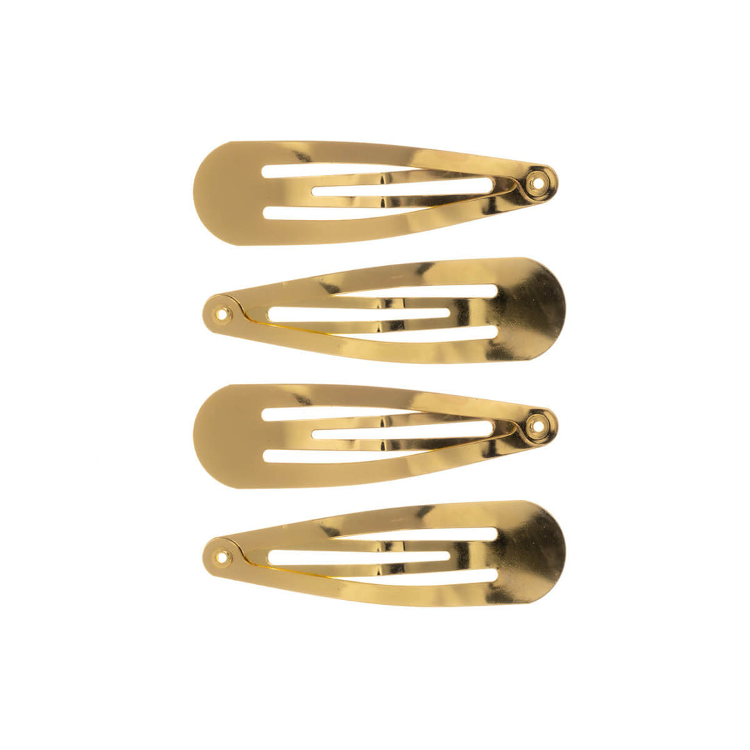 snap clips snap-on hair clip 4pcs