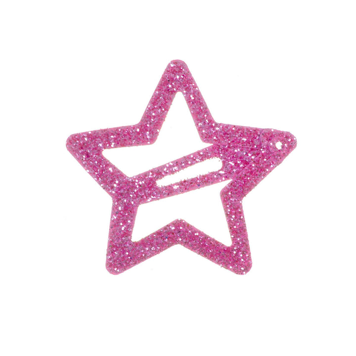Sparkling Star snap clips Click-On Hair Clips (3-Pack)