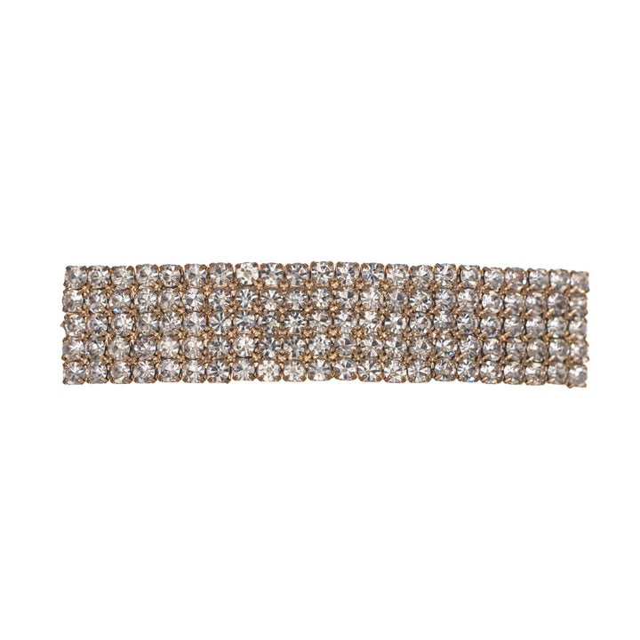 Breite Strass-Haarspange