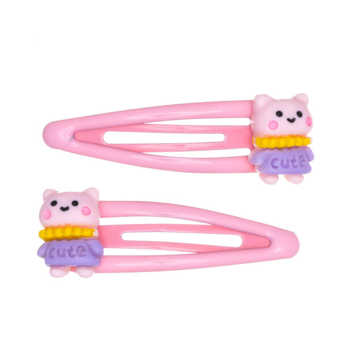 Kinder Haarspange clik clak kleine Figuren 2pcs