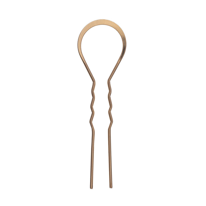 Metal French Hair pin invisible hairpin matte 10,5cm