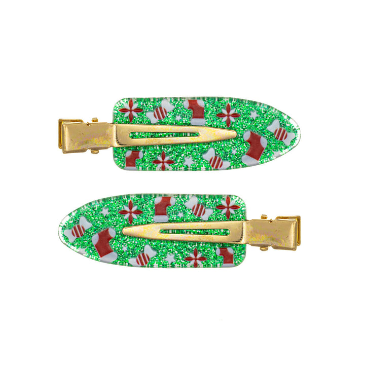 Christmas hair clip 2pcs