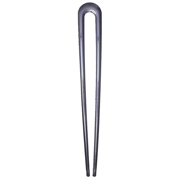 Lang metallisch French hair pin geistlose Haarnadel 14.5cm