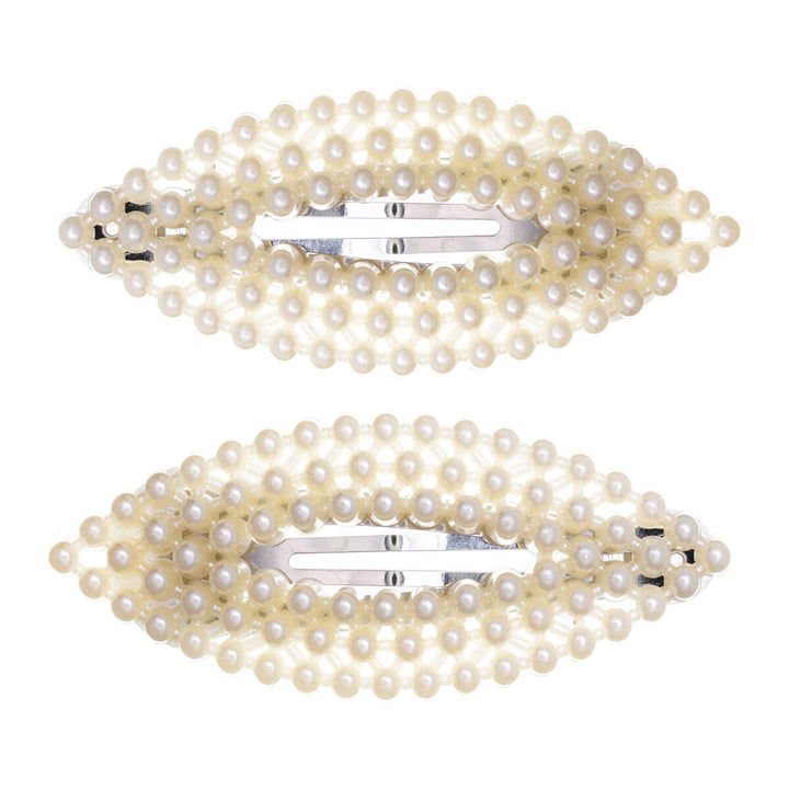 Ovaali helmi clik clak 2kpl