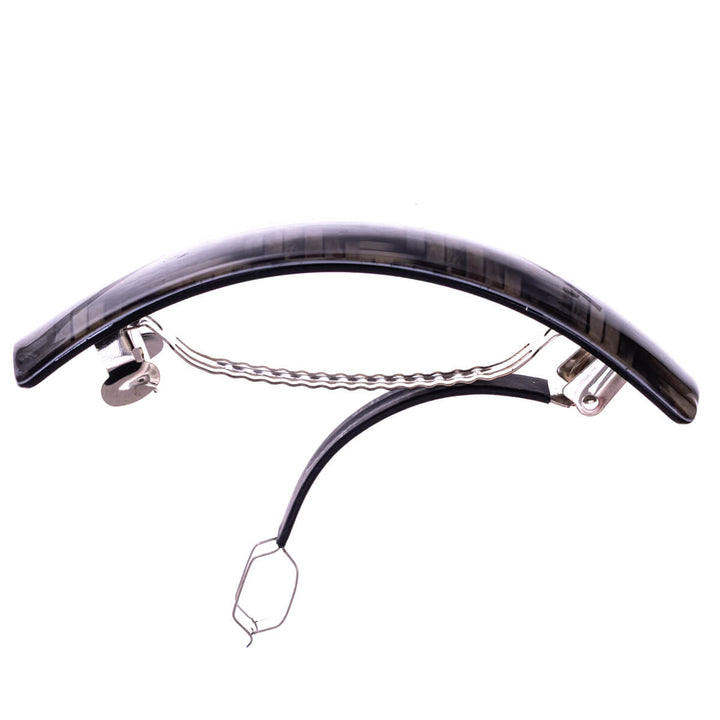 Kaareva suorakulmainen hiussolki parquet 9cm