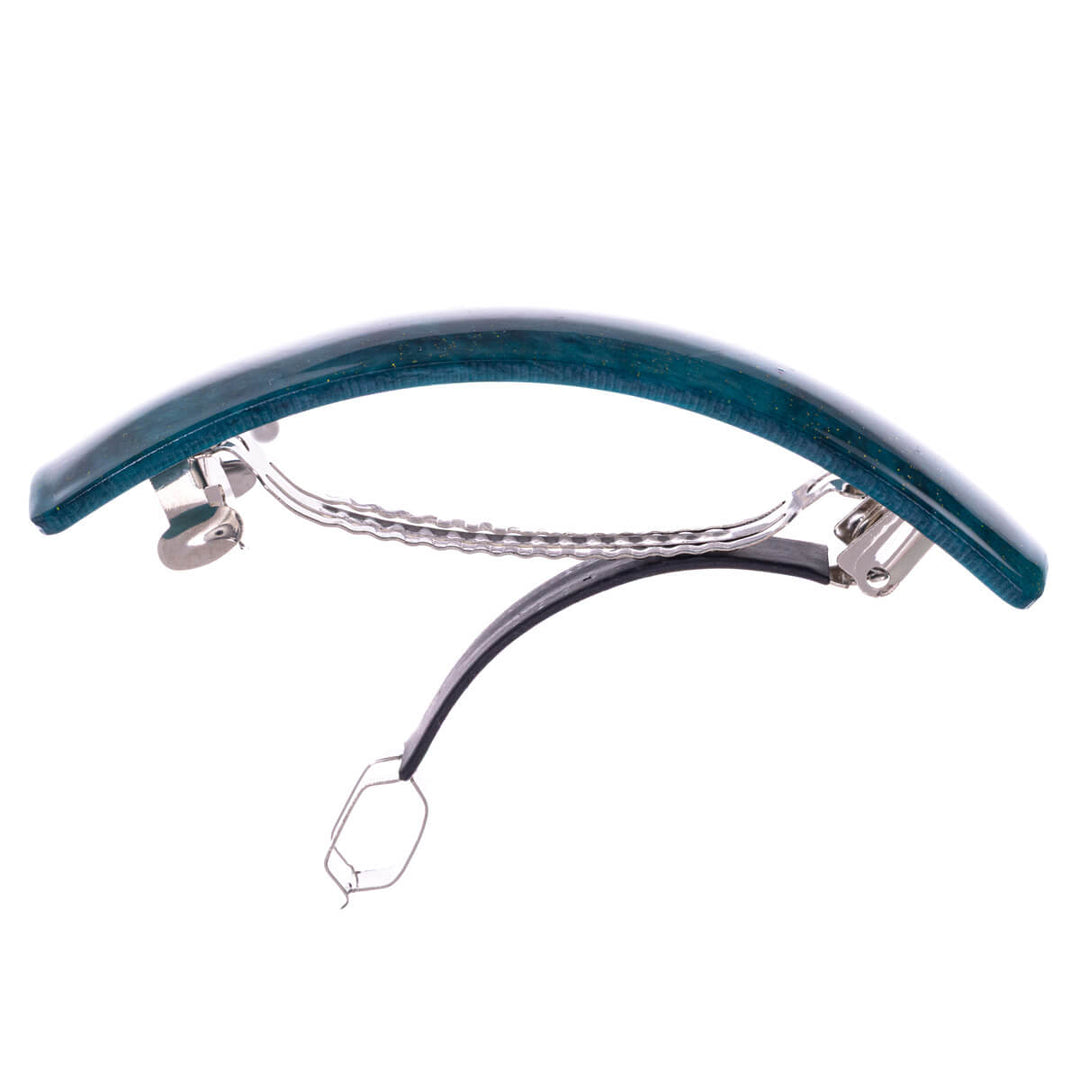 Kimaltava kaareva suorakulmainen hiussolki 9cm