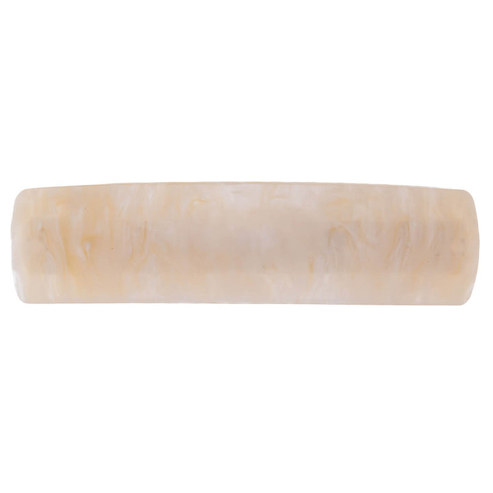 Kuvioitu kaareva suorakulmainen hiussolki 9cm