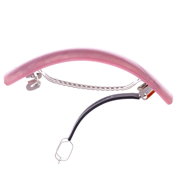 Kuvioitu kaareva suorakulmainen hiussolki 9cm