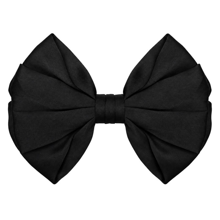 Two-tiered hair bow with a clasp