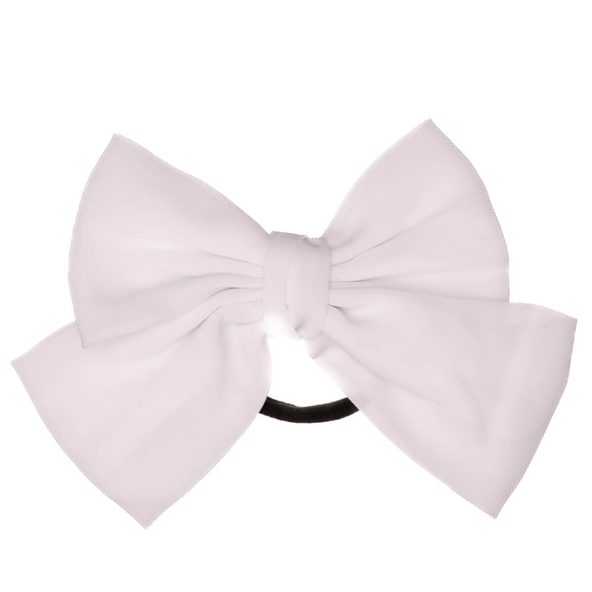 Monochrome hair bow tie hair bow 17cm