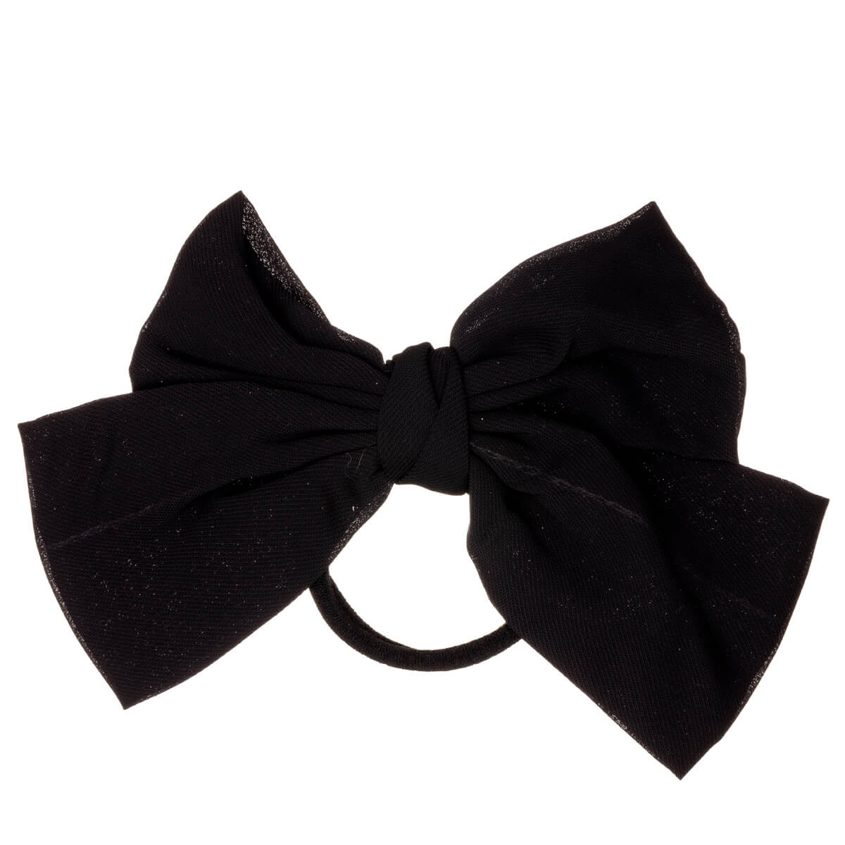 Monochrome hair bow tie hair bow 17cm