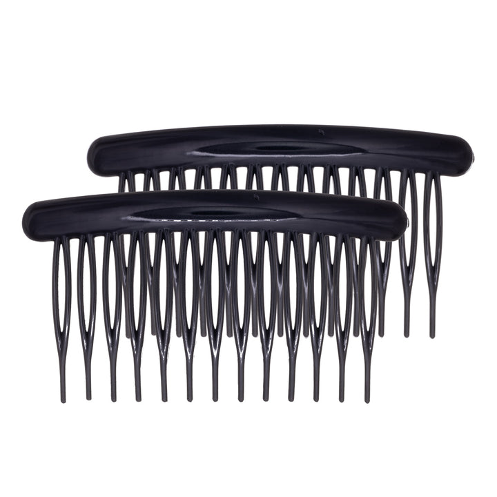 Plastic side comb 2pcs (8cm x 4.4cm)