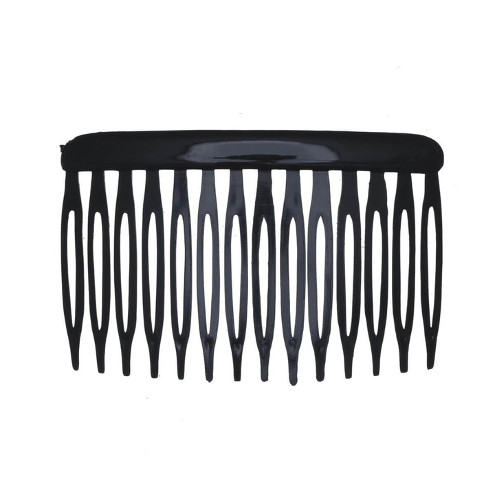 Plastic side comb 2pcs flat (7cm x 4,5cm)