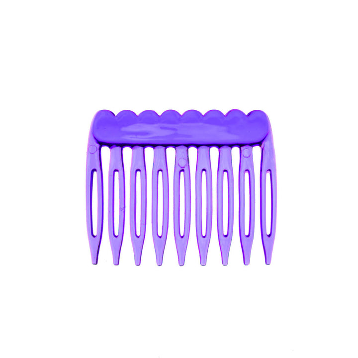 Plastic small side comb 2pcs (4,9cm x 4cm)