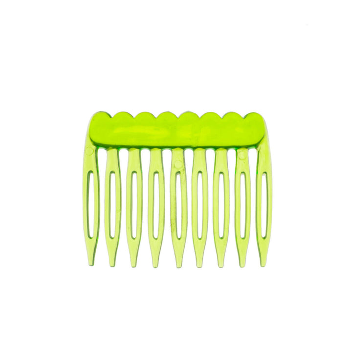 Plastic small side comb 2pcs (4,9cm x 4cm)