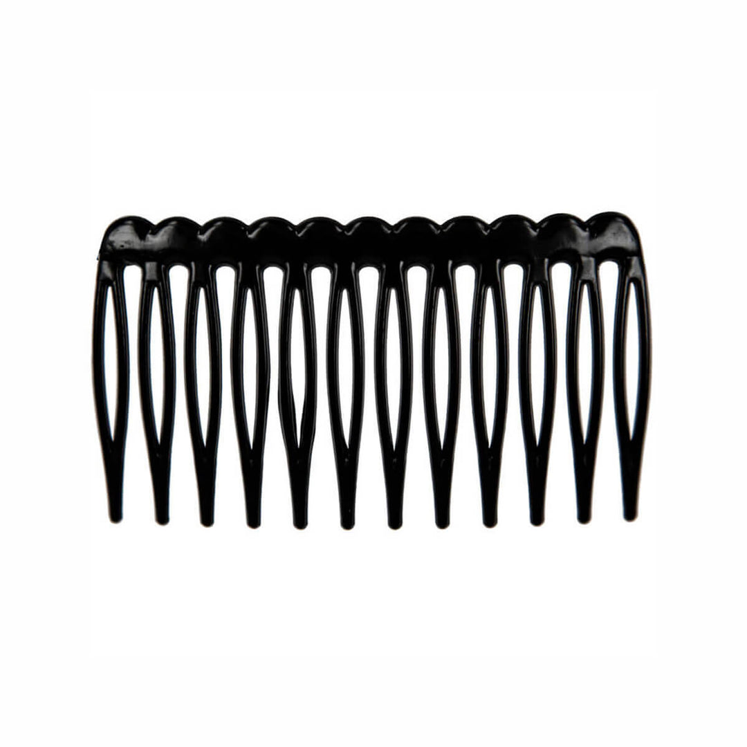 Plastic side comb 2pcs (6.8cm x 3.8cm)