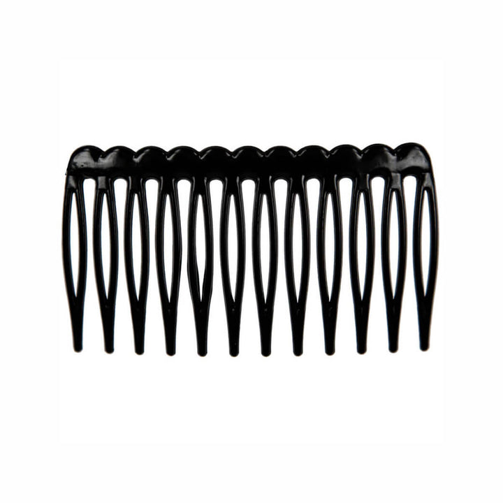 Plastic side comb 2pcs (6.8cm x 3.8cm)