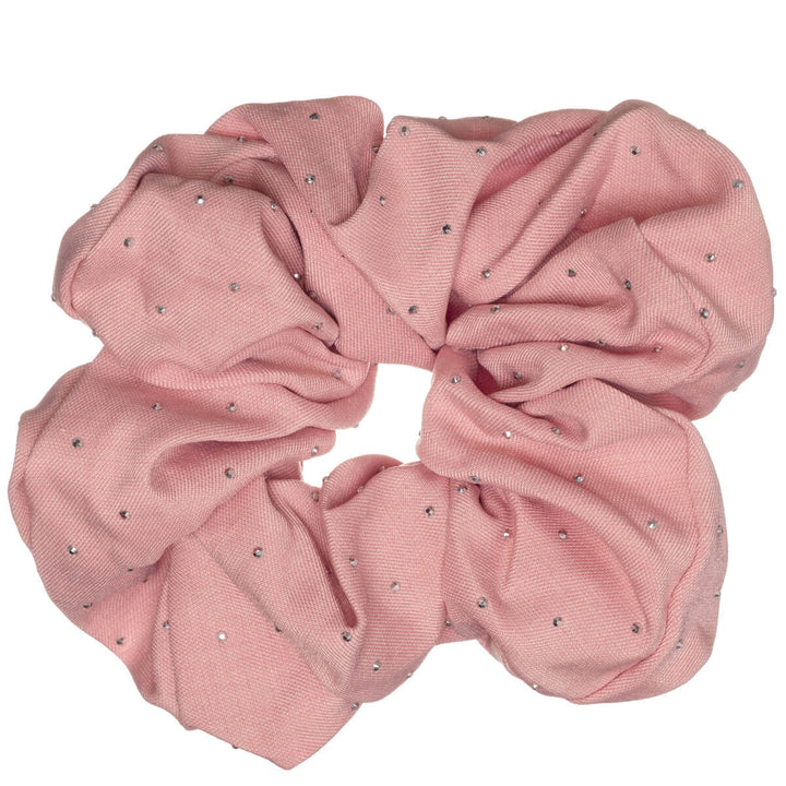 Kimalteleva scrunchie hiusdonitsi – iso & mattapintainen 14 cm