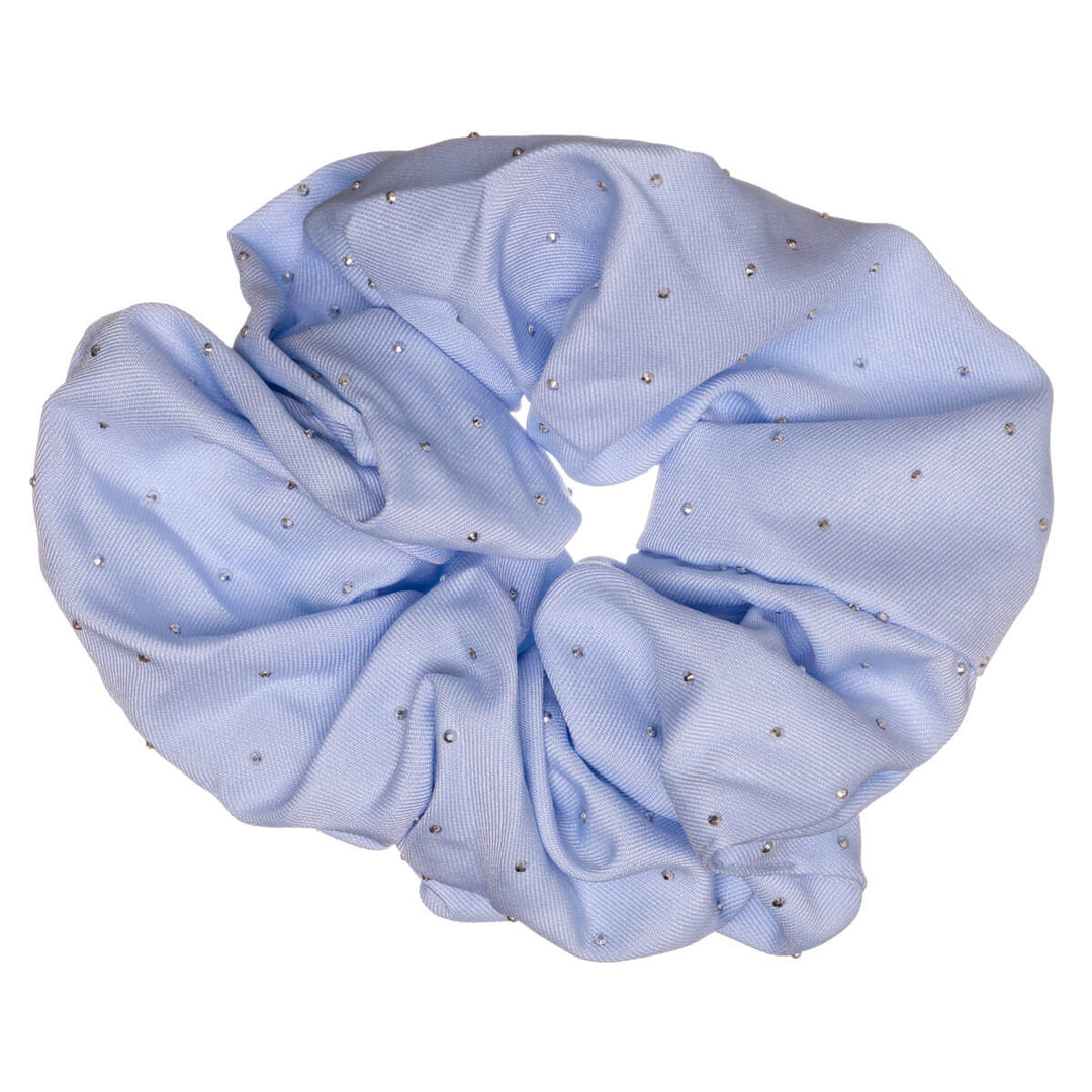 Kimalteleva scrunchie hiusdonitsi – iso & mattapintainen 14 cm