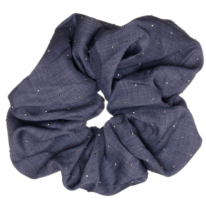 Kimalteleva scrunchie hiusdonitsi – iso & mattapintainen 14 cm