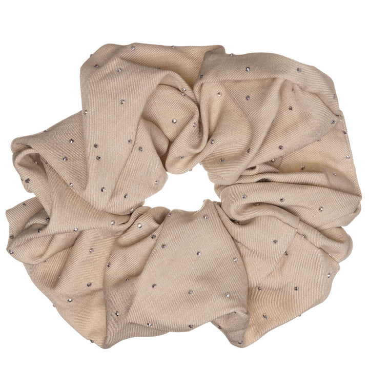 Kimalteleva scrunchie hiusdonitsi – iso & mattapintainen 14 cm