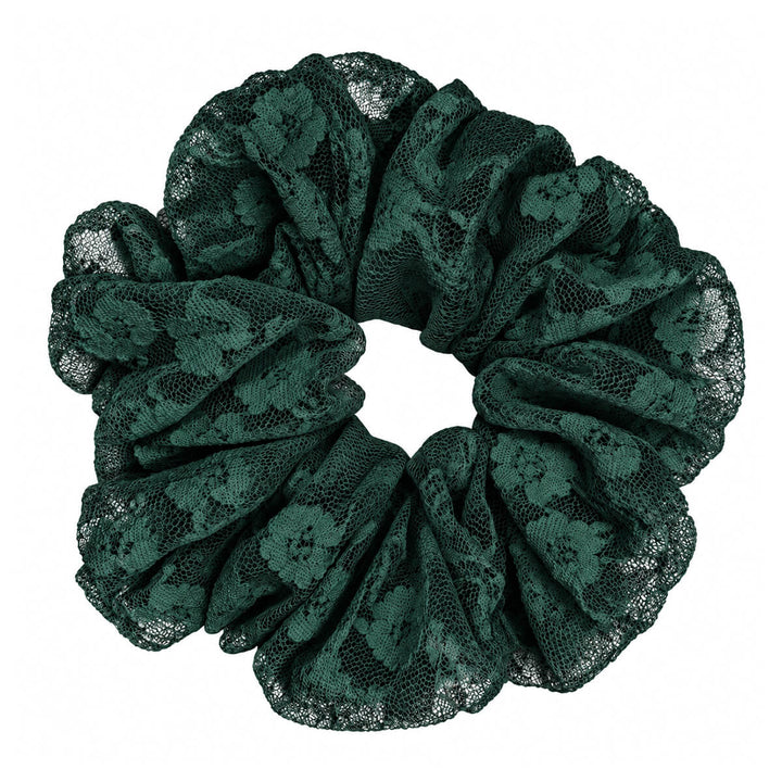 Pitsi scrunchie hiusdonitsi – iso &amp; pehmeä 13cm