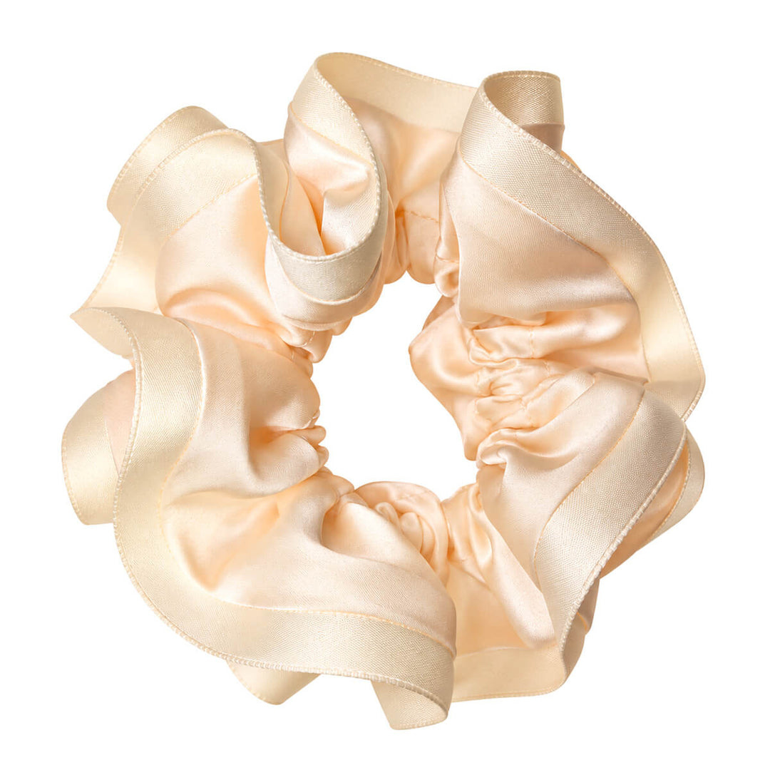 Zweiteiliger Satin-Scrunchie – groß &amp; weich, 13 cm