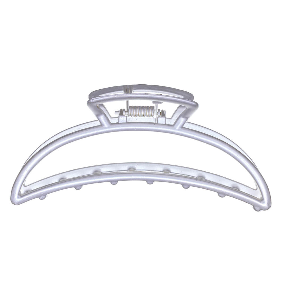 Kaareva metallinen hainhammas klipsi 11cm