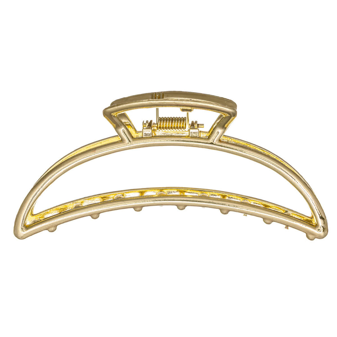 Kaareva metallinen hainhammas klipsi 11cm