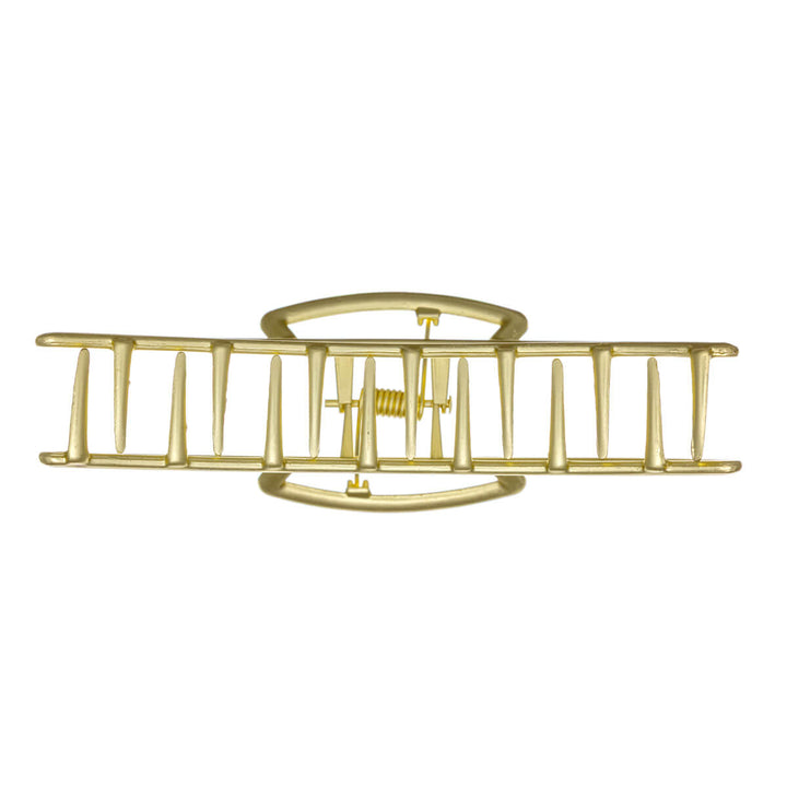 Kaareva metallinen hainhammas klipsi 11cm