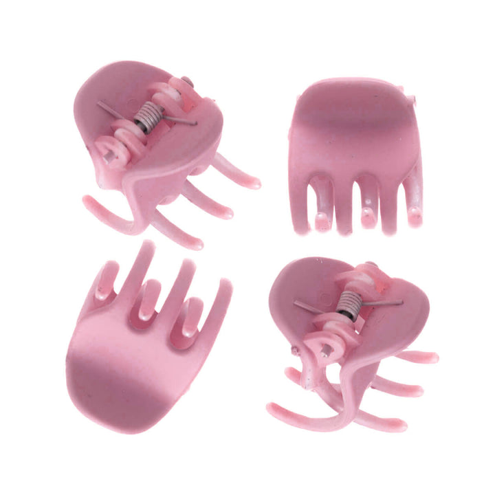 Matte Oberfläche hair claw 2,3cm 4Stück