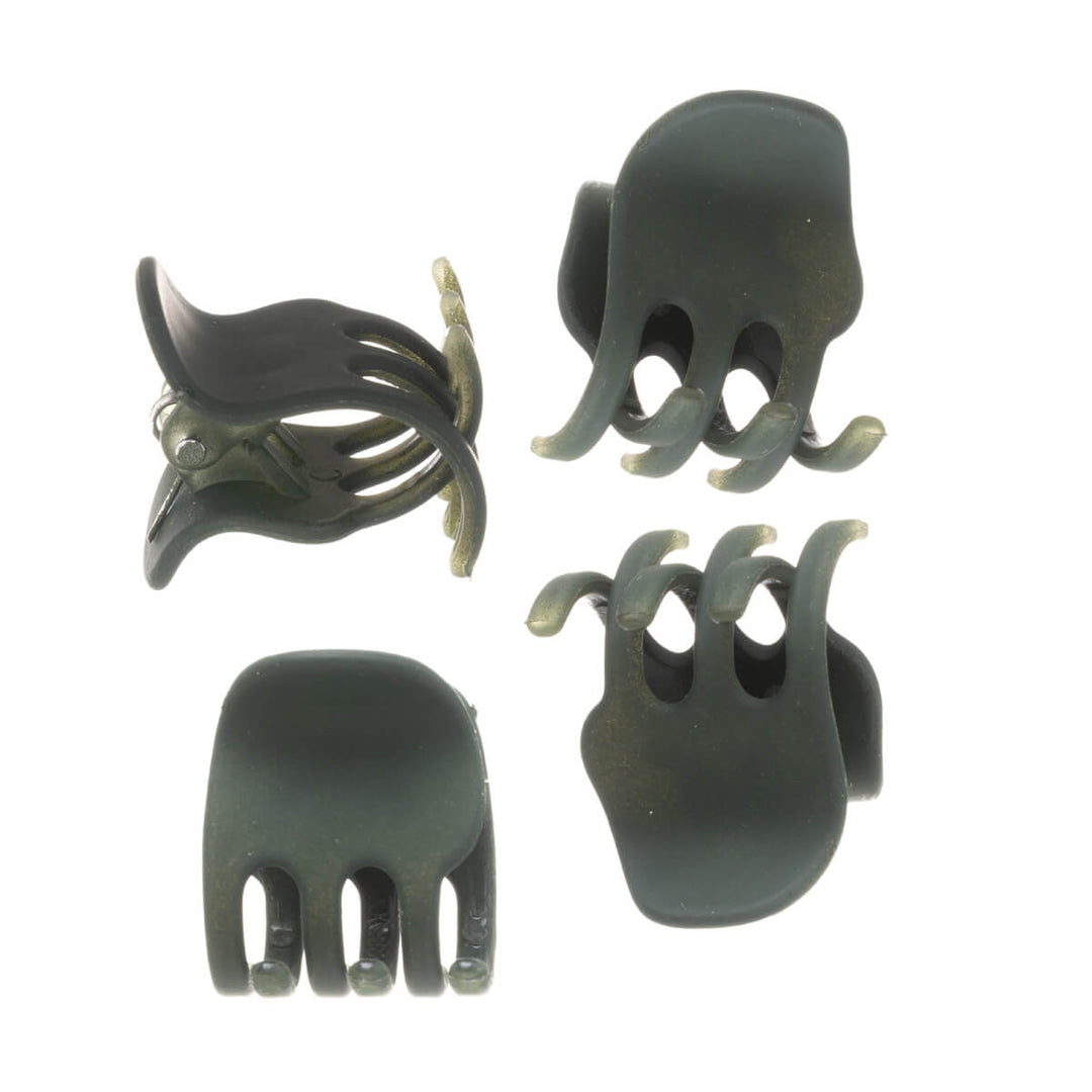 Matte Oberfläche hair claw 2,3cm 4Stück